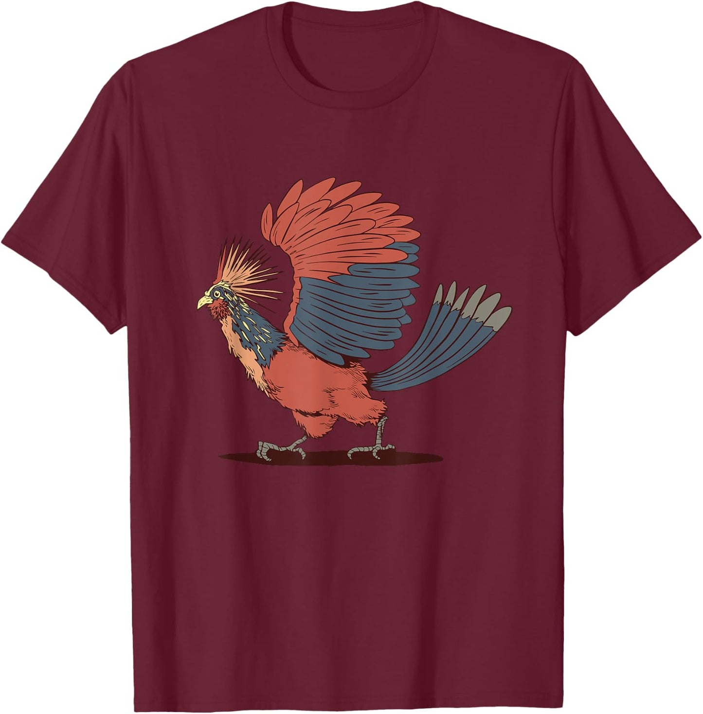 Hoatzin T-Shirt - T-Shirt | Maroon