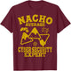 Funny cyber security Cybersecurity not your nacho average T-Shirt - T-Shirt | Maroon