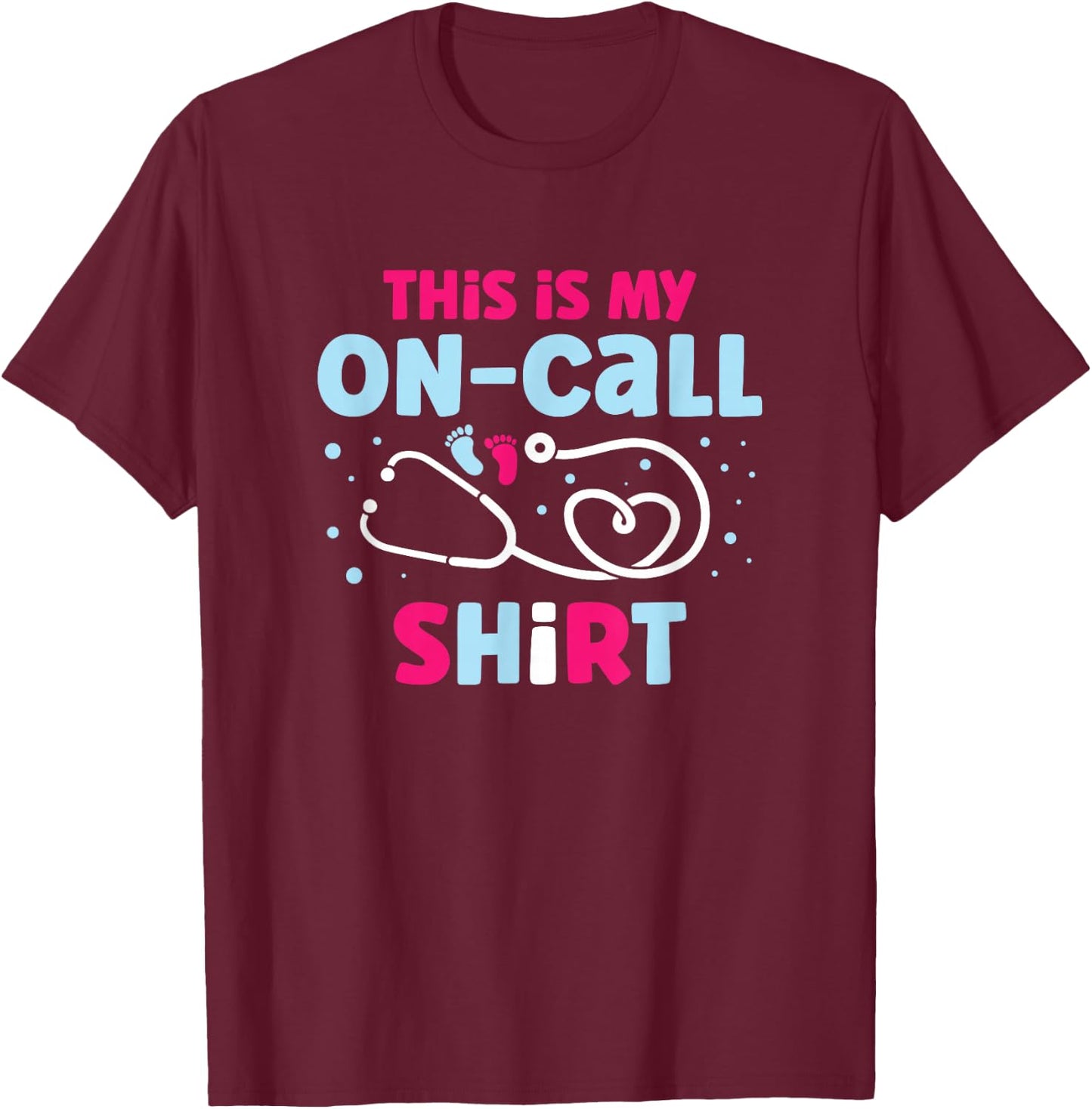 Ob-gyn Medical Doctor Obstetrician Gynecologist T-Shirt - T-Shirt | Maroon