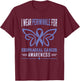 Esophageal Cancer Awareness Periwinkle Esophageal Cancer T-Shirt - T-Shirt | Maroon