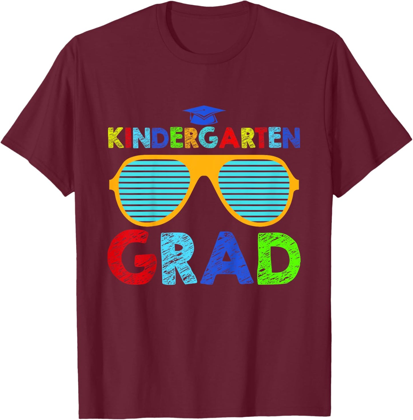 Kindergarten Graduation Kindergarten Grad T-Shirt - T-Shirt | Maroon