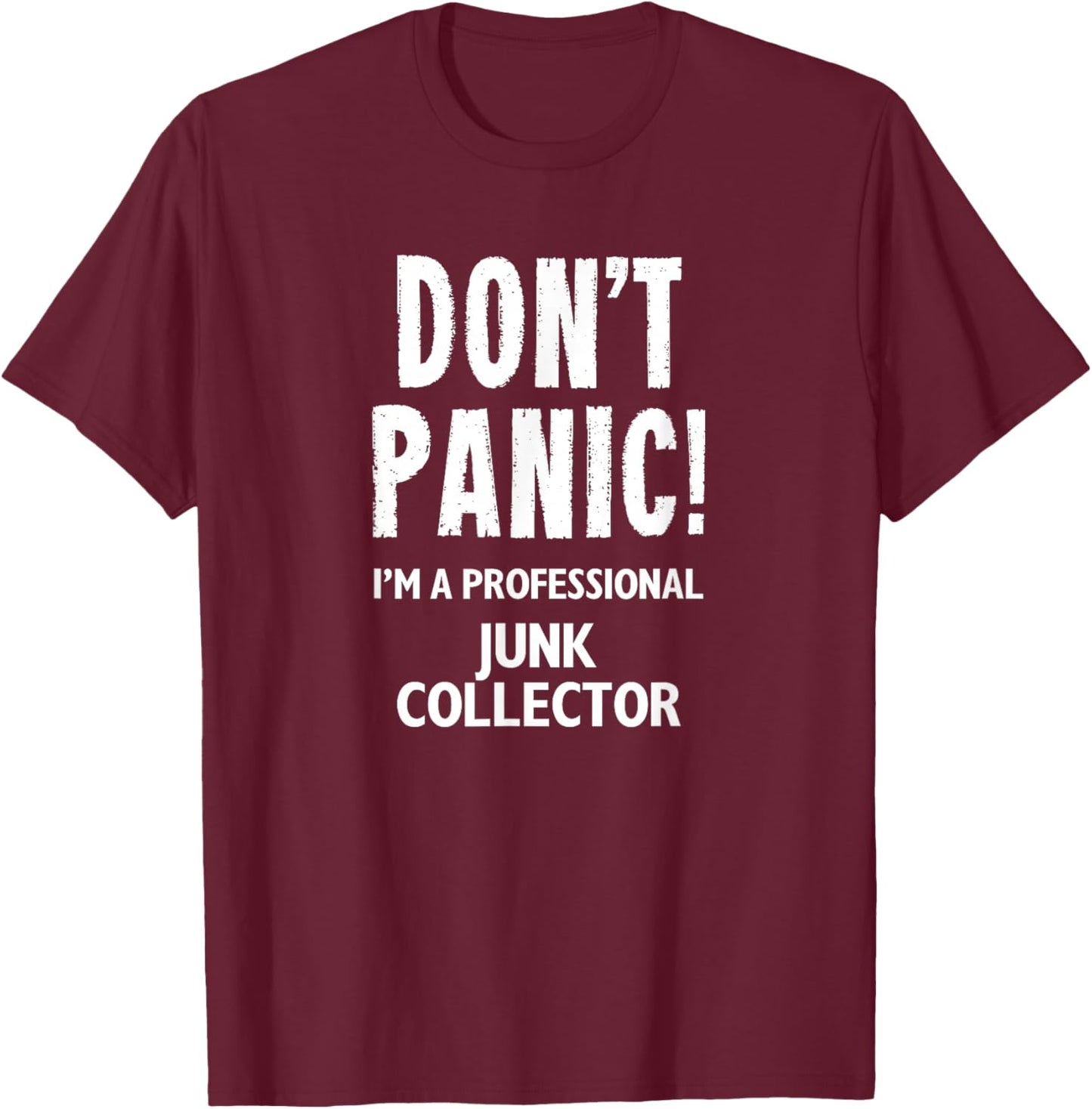 Junk Collector T-Shirt - T-Shirt | Maroon