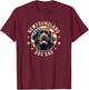 Newfoundland Dog Gifts , Newfie Newfoundland Dog Dad T-Shirt - T-Shirt | Maroon
