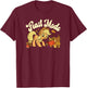 My Little Pony: Friendship Is Magic Applejack Feast Mode T-Shirt - T-Shirt | Maroon