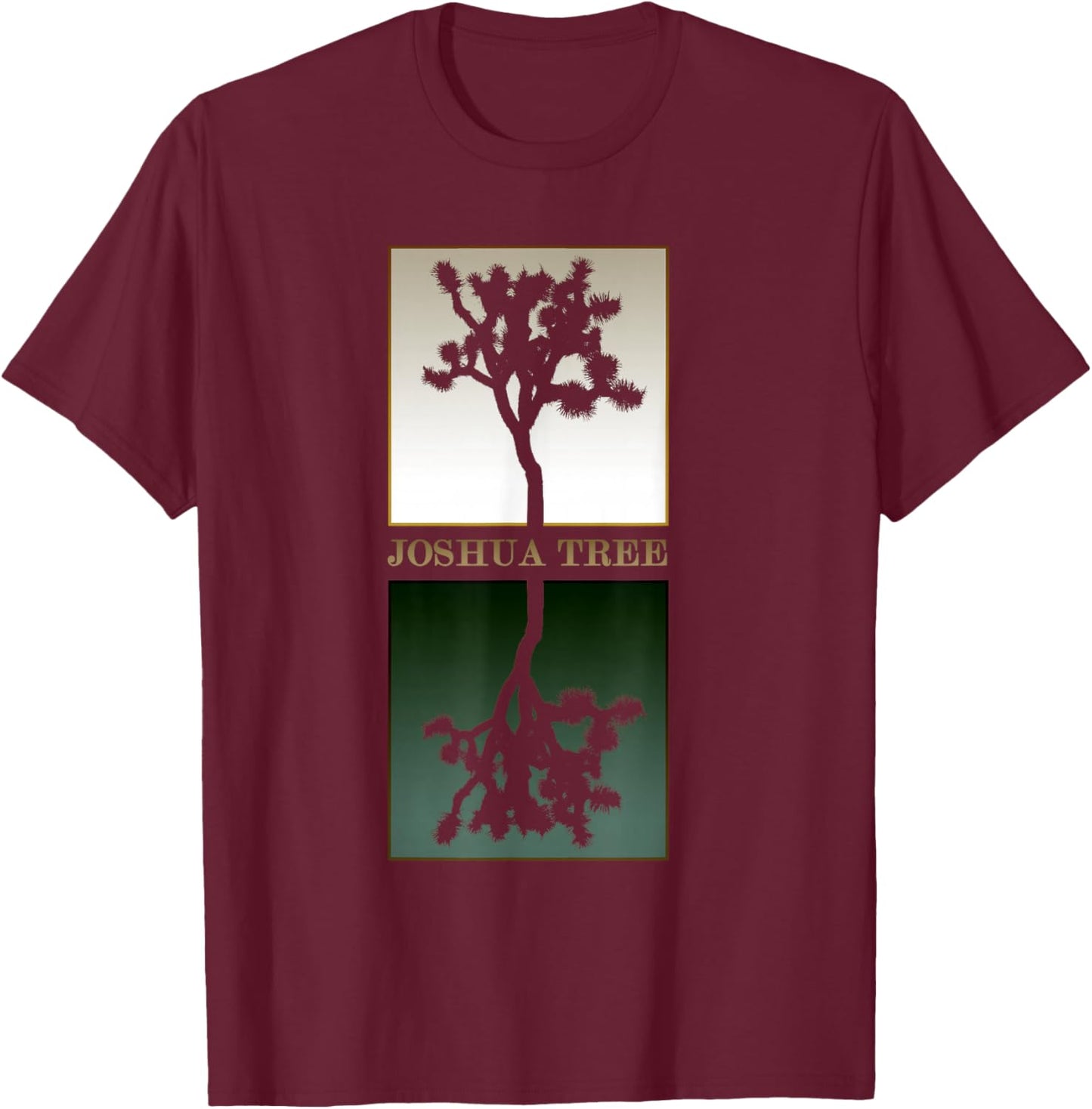 Joshua Tree T-Shirt - T-Shirt | Maroon