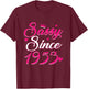Vintage Sassy Since 1953 72 Years Old Birthday Women Girl T-Shirt - T-Shirt | Maroon