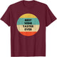 Wine Taster T-Shirt - T-Shirt | Maroon