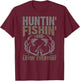 Hunting Fishing Loving Every Day Fathers Day Camo T-Shirt - T-Shirt | Maroon