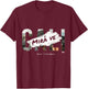 Cali Urban Colombia T-Shirt - T-Shirt | Maroon