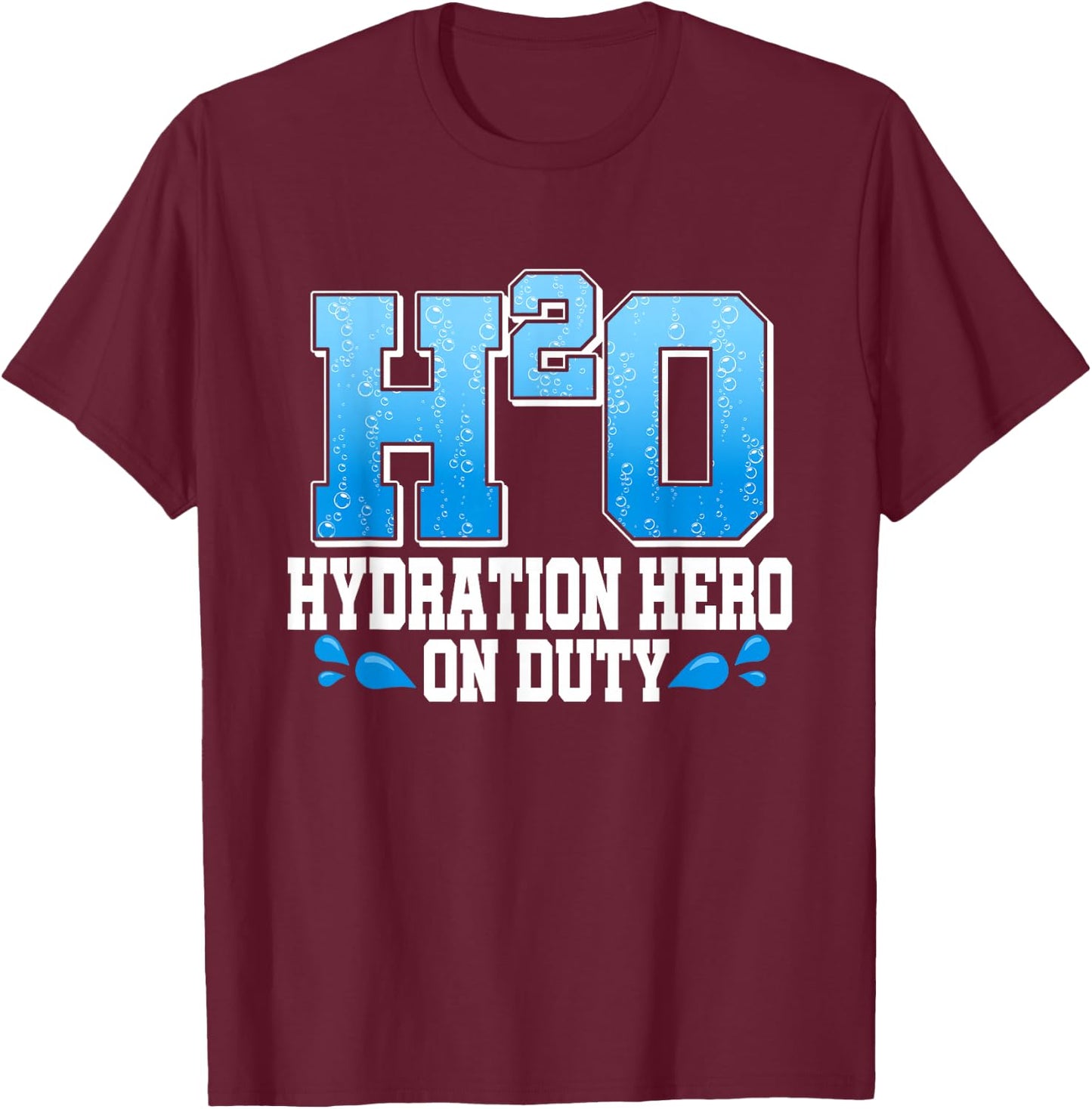 Hydration Specialist Team Manager Football Hydrated Waterboy T-Shirt - T-Shirt | Maroon
