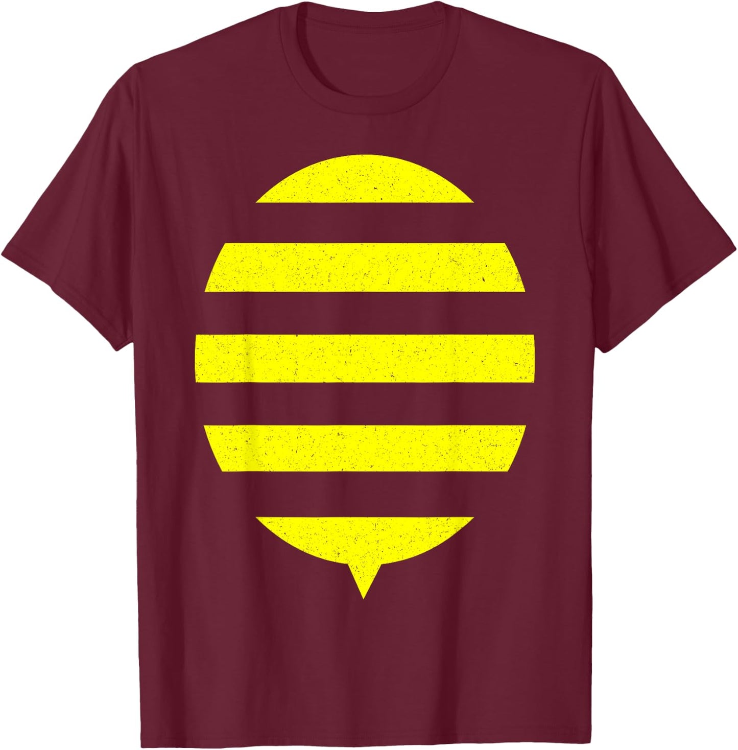 Kids Adult Honey Bumblebee Bee Halloween Costume Beekeeper T-Shirt - T-Shirt | Maroon