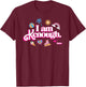 Barbie The Movie - I Am Kenough Icons T-Shirt - T-Shirt | Maroon