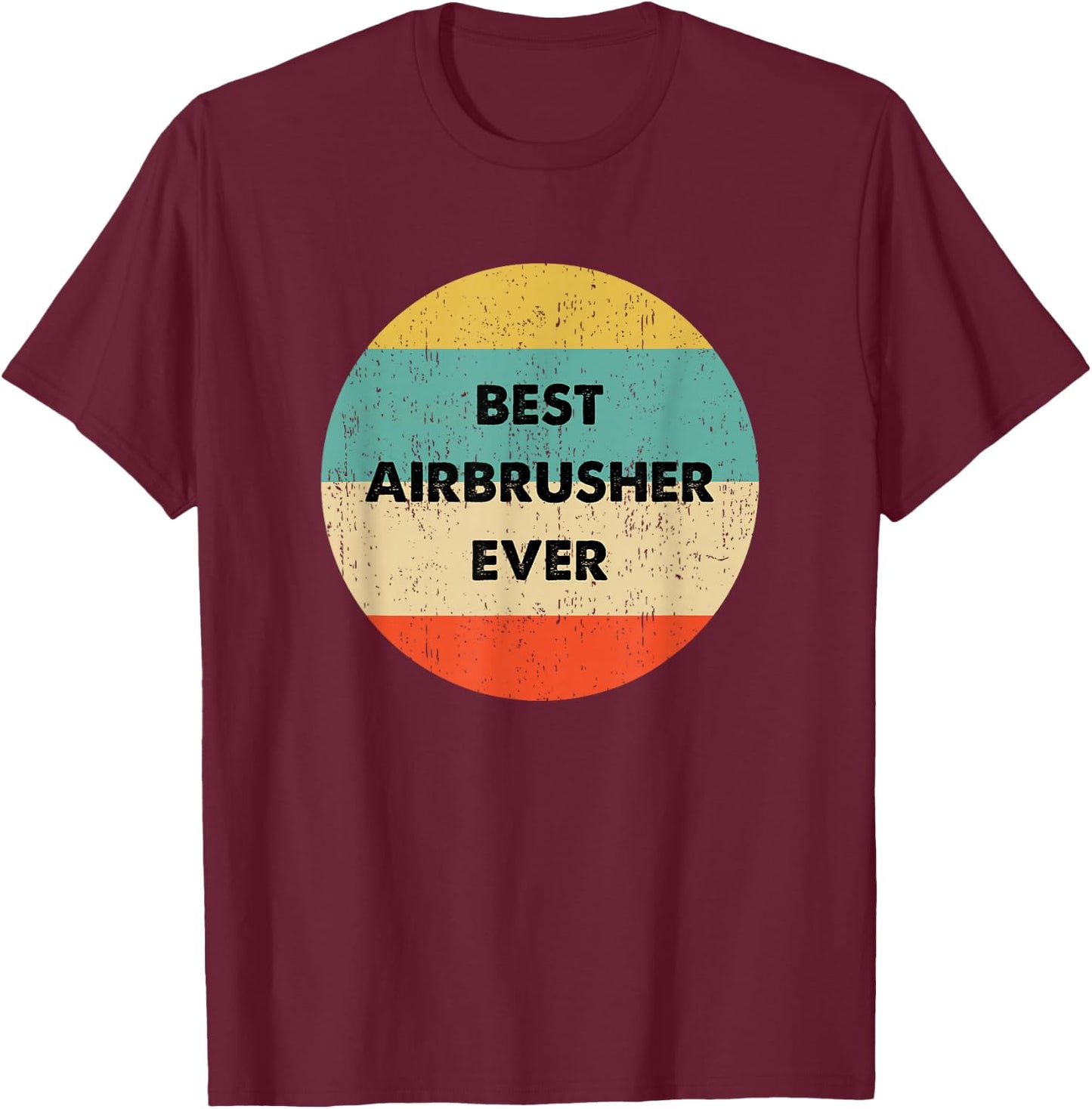 Airbrusher T-Shirt - T-Shirt | Maroon