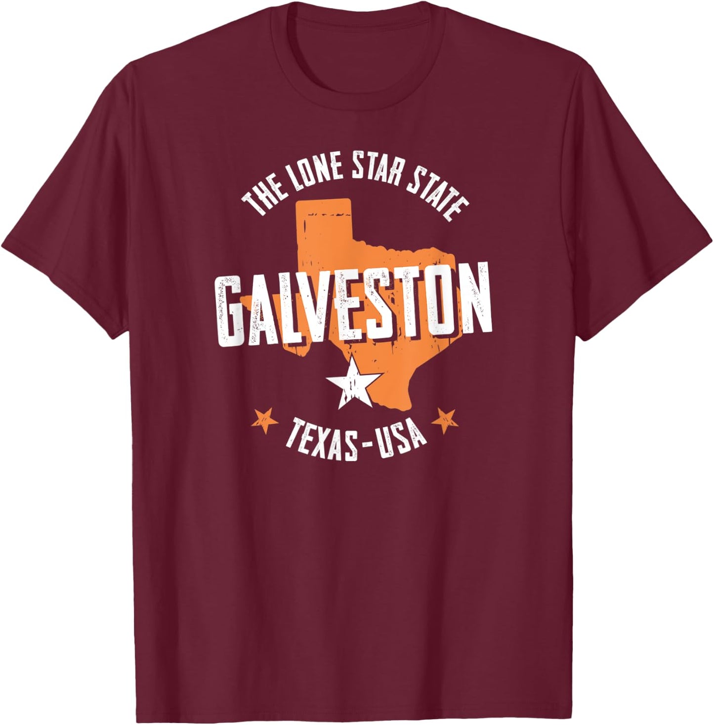 Galveston T-Shirt - T-Shirt | Maroon