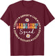 Leadership Admin Leader Boss Manager CEO Leadership Squad T-Shirt - T-Shirt | Maroon