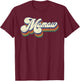 Mamaw Gifts For Grandma Retro Vintage Mother's Day Mamaw T-Shirt - T-Shirt | Maroon