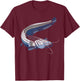 Wels Catfish Sheatfish T-Shirt - T-Shirt | Maroon
