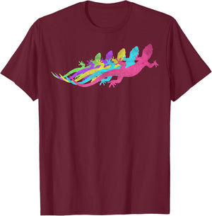 Gecco. 80s. Colors. 1980s. T-Shirt - T-Shirt | Maroon