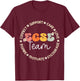 ECSE Team Appreciation Week Back to School T-Shirt - T-Shirt | Maroon