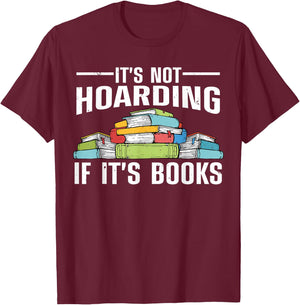 Cool Books Art Men Women Read Books Bookworm Library Reading T-Shirt - T-Shirt | Maroon
