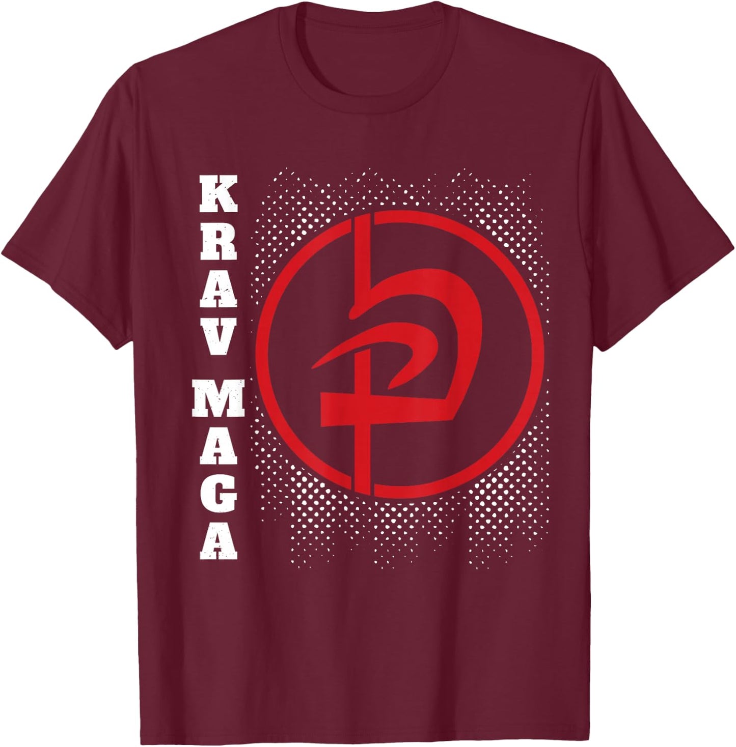 Krav Maga Apparel Israeli Self Defense System Krav Maga T-Shirt - T-Shirt | Maroon