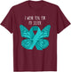 Ovarian Cancer Teal For My Sister Ovarian Cancer Awareness T-Shirt - T-Shirt | Maroon