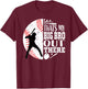 That's My Brother Out There Baseball Big Bro Sibling Graphic T-Shirt - T-Shirt | Maroon