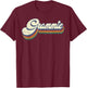 Grammie Gifts For Grandma Retro Vintage Mother's Day Grammie T-Shirt - T-Shirt | Maroon