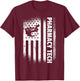 Pharmacy Technician American Flag Cute Pharmacy Technician T-Shirt - T-Shirt | Maroon