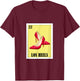Funny Mexican Tacos Altos Design - Los Heels T-Shirt - T-Shirt | Maroon