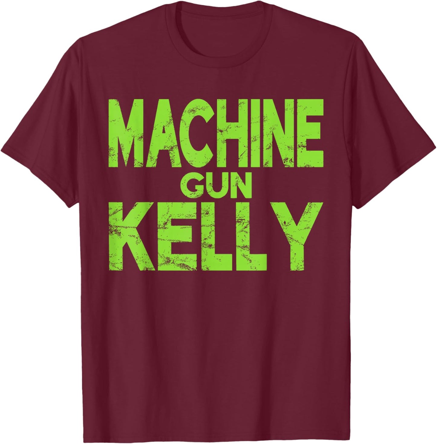 Official Machine Gun Kelly Embers Logo T-Shirt - T-Shirt | Maroon