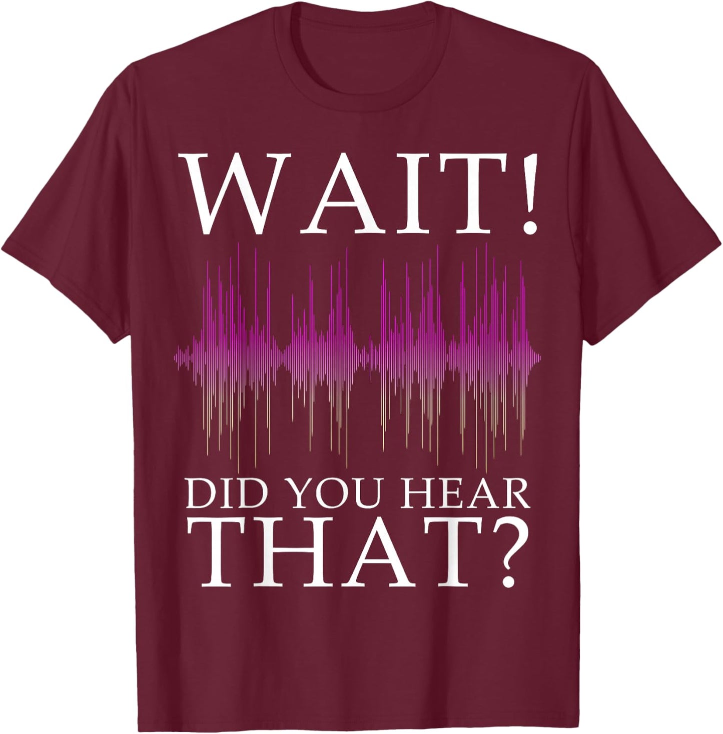 Paranormal Investigator Funny Ghost Hunting T-Shirt - T-Shirt | Maroon