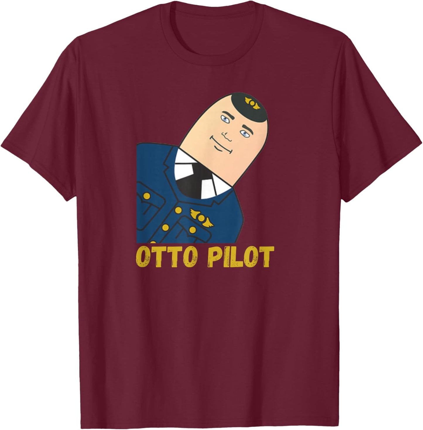 Airplane! Movie Shirt, classic cinema funny, Roger, Roger T-Shirt - T-Shirt | Maroon