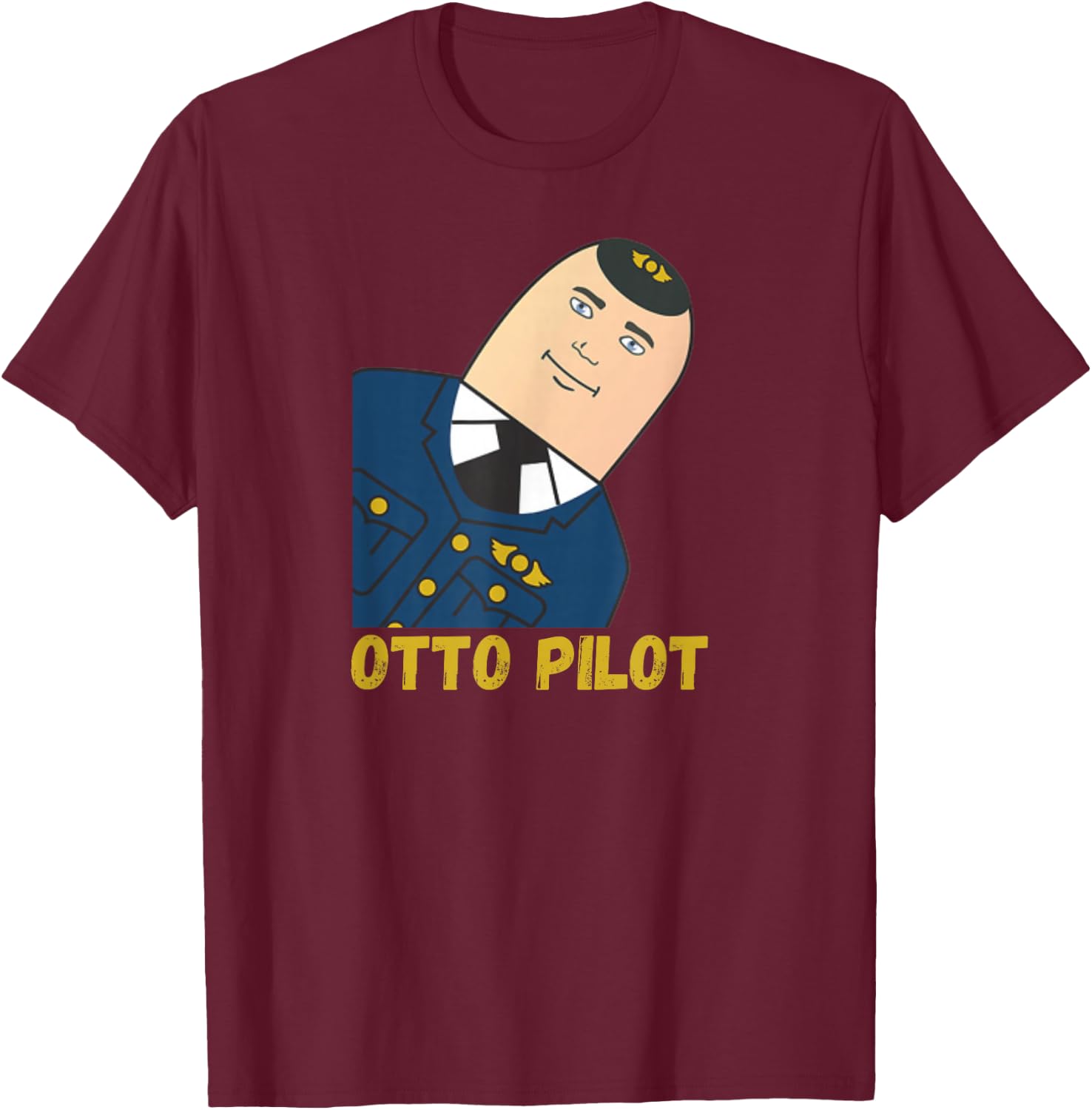 Airplane! Movie Shirt, classic cinema funny, Roger, Roger T-Shirt - T-Shirt | Maroon