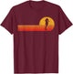 Retro Seahorse Lover Funny Seahorse Vintage T-Shirt - T-Shirt | Maroon