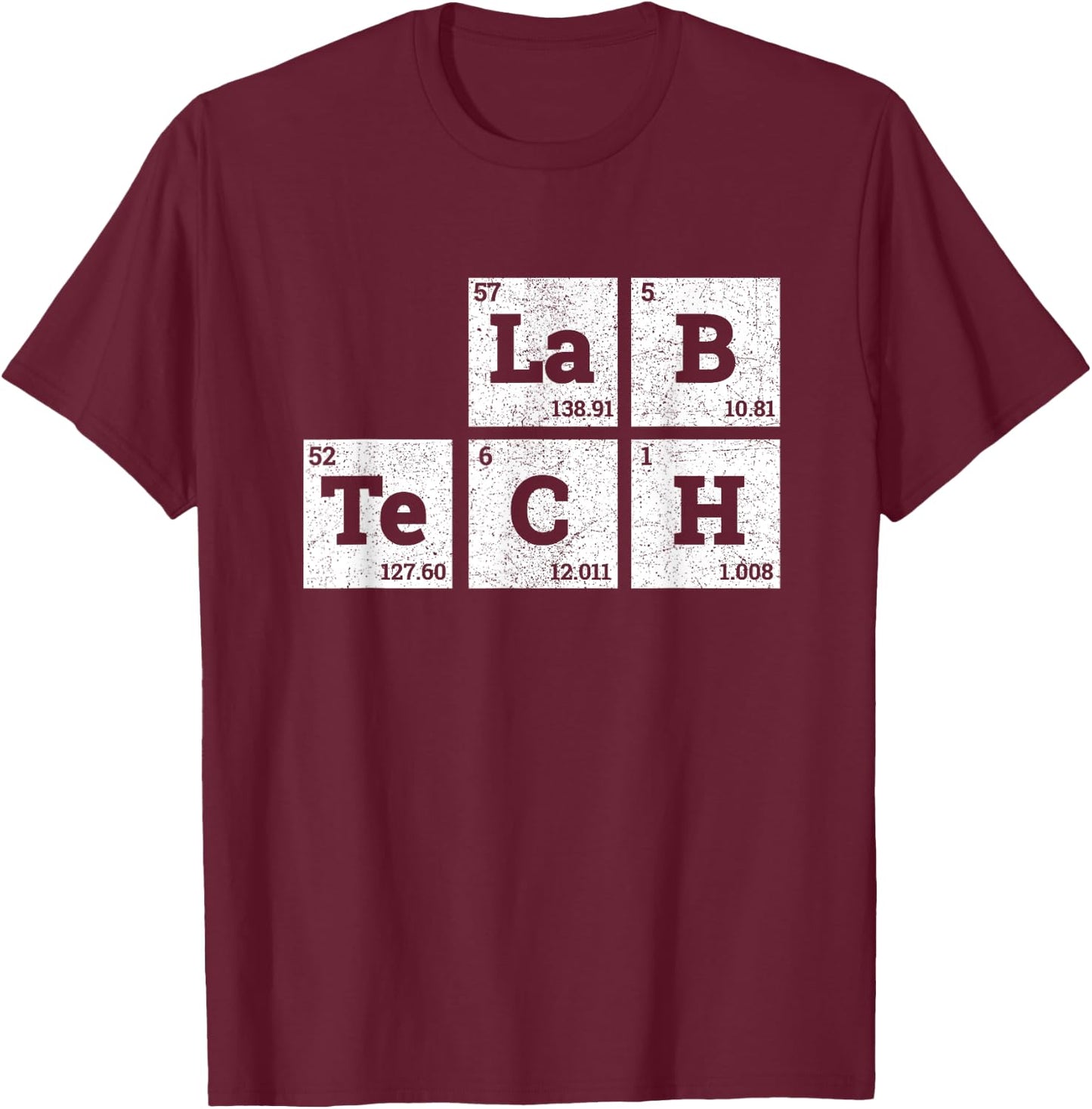 Lab Tech - Clinical Medical Laboratory Technician Scientist T-Shirt - T-Shirt | Maroon