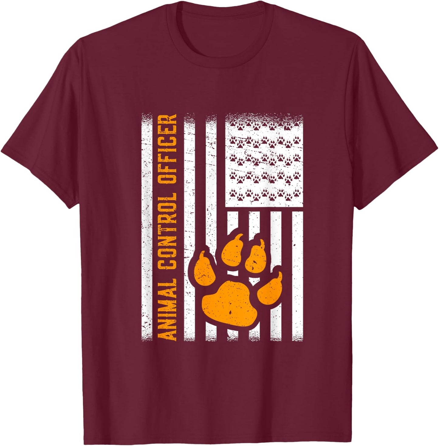 Animal Control Officer T-Shirt - T-Shirt | Maroon