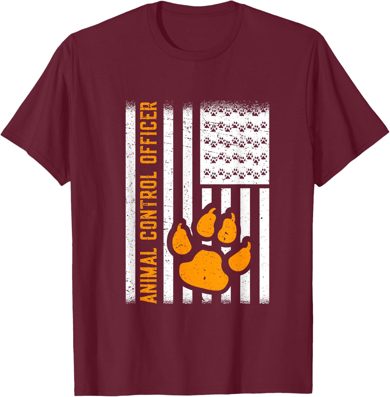 Animal Control Officer T-Shirt - T-Shirt | Maroon