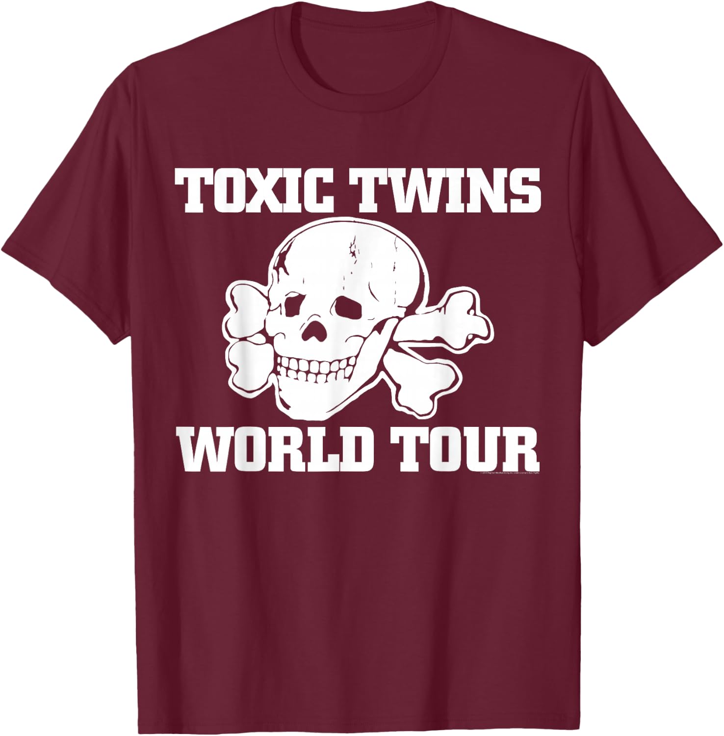 Aerosmith - Toxic Twins T-Shirt - T-Shirt | Maroon