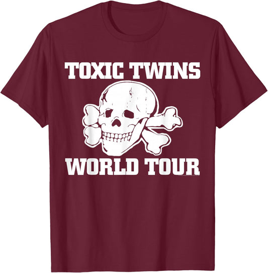 Aerosmith - Toxic Twins T-Shirt - T-Shirt | Maroon