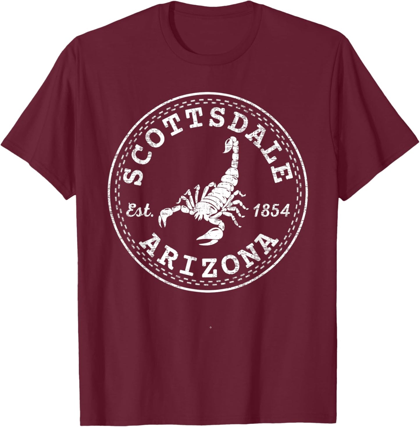 Scottsdale Arizona T-Shirt - T-Shirt | Maroon