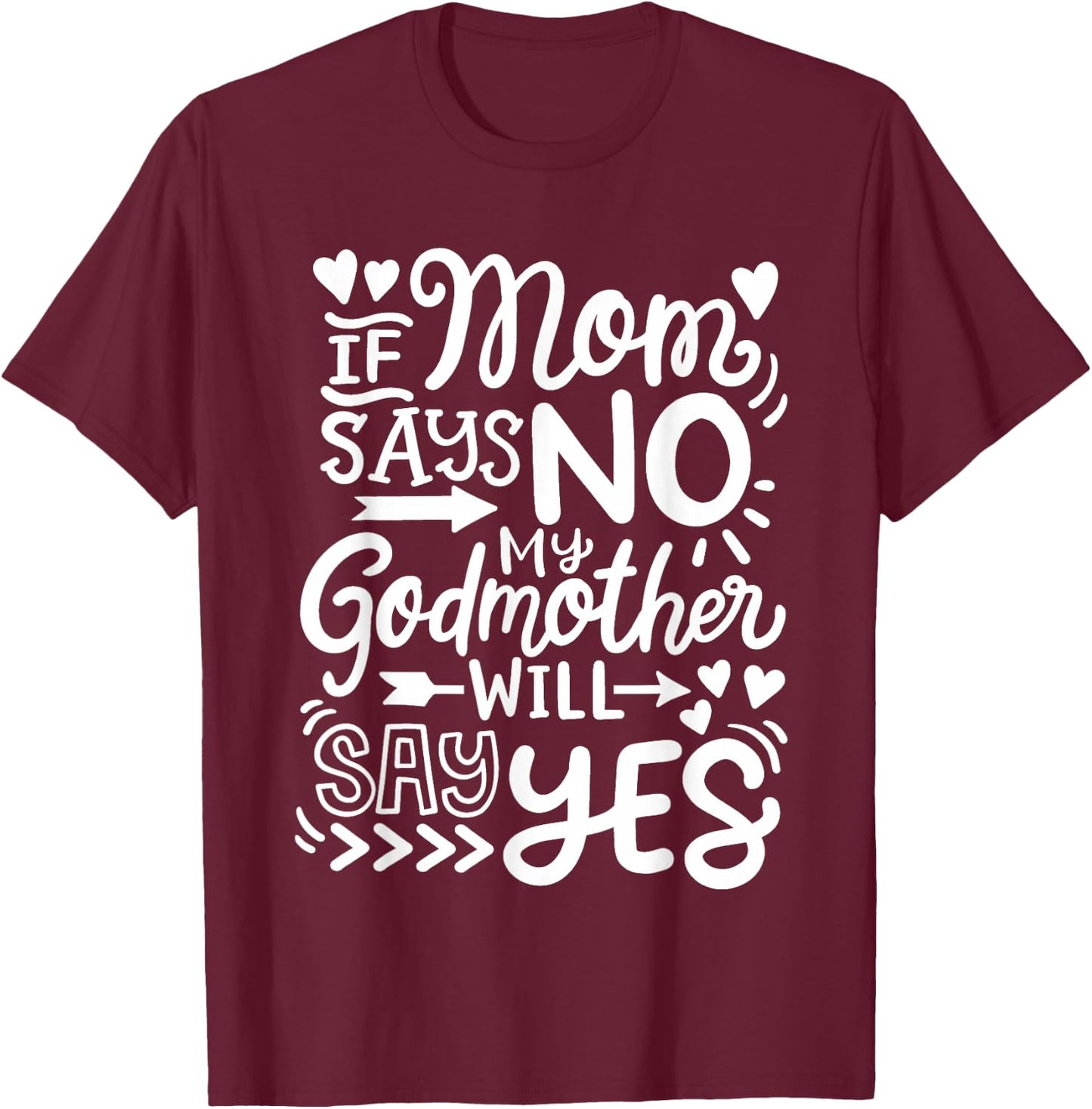 Godmother T-Shirt - T-Shirt | Maroon