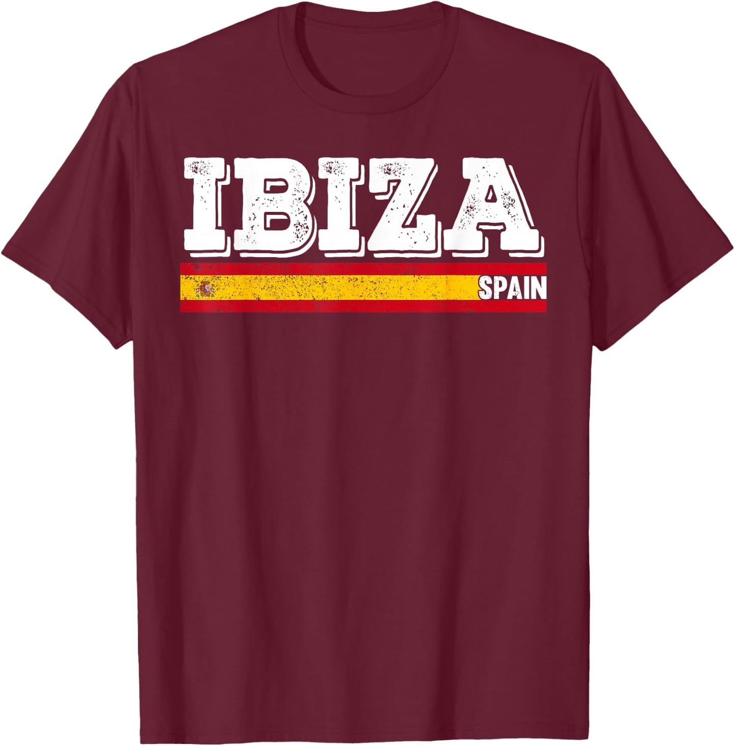 Ibiza T-Shirt - T-Shirt | Maroon