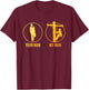 Funny Lineman Girlfriend Design Electrician Humor T-Shirt - T-Shirt | Maroon