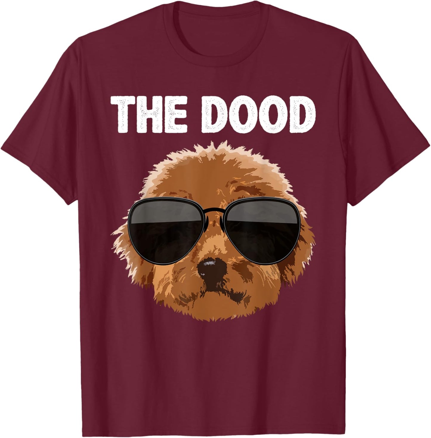 Cool Goldendoodle Design Women Goldendoodle Doodle T-Shirt - T-Shirt | Maroon
