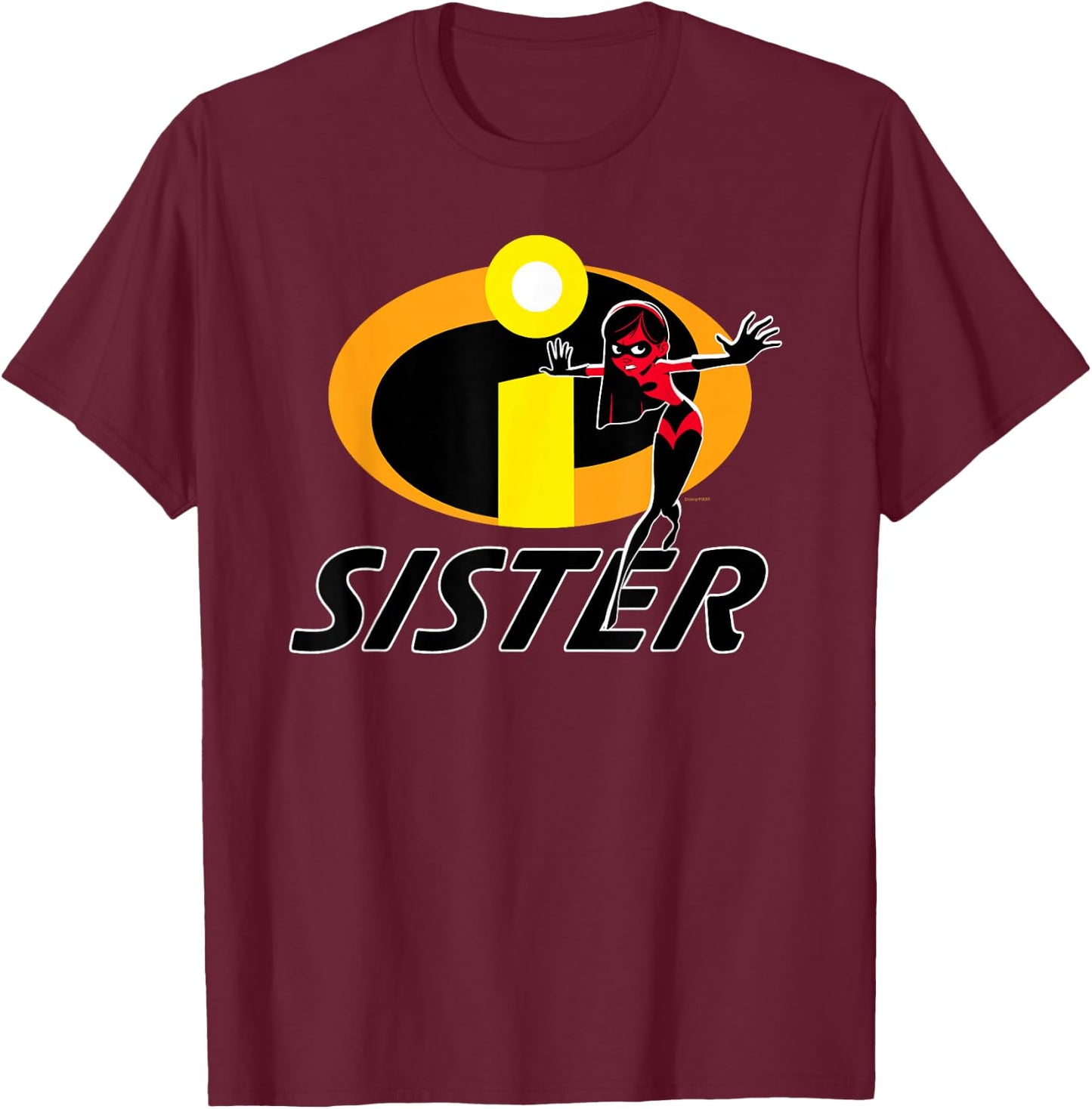 Disney and Pixar's The Incredibles Violet Sister Family T-Shirt - T-Shirt | Maroon
