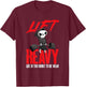 Lift heavy, life is too short to be weak T-Shirt - T-Shirt | Maroon