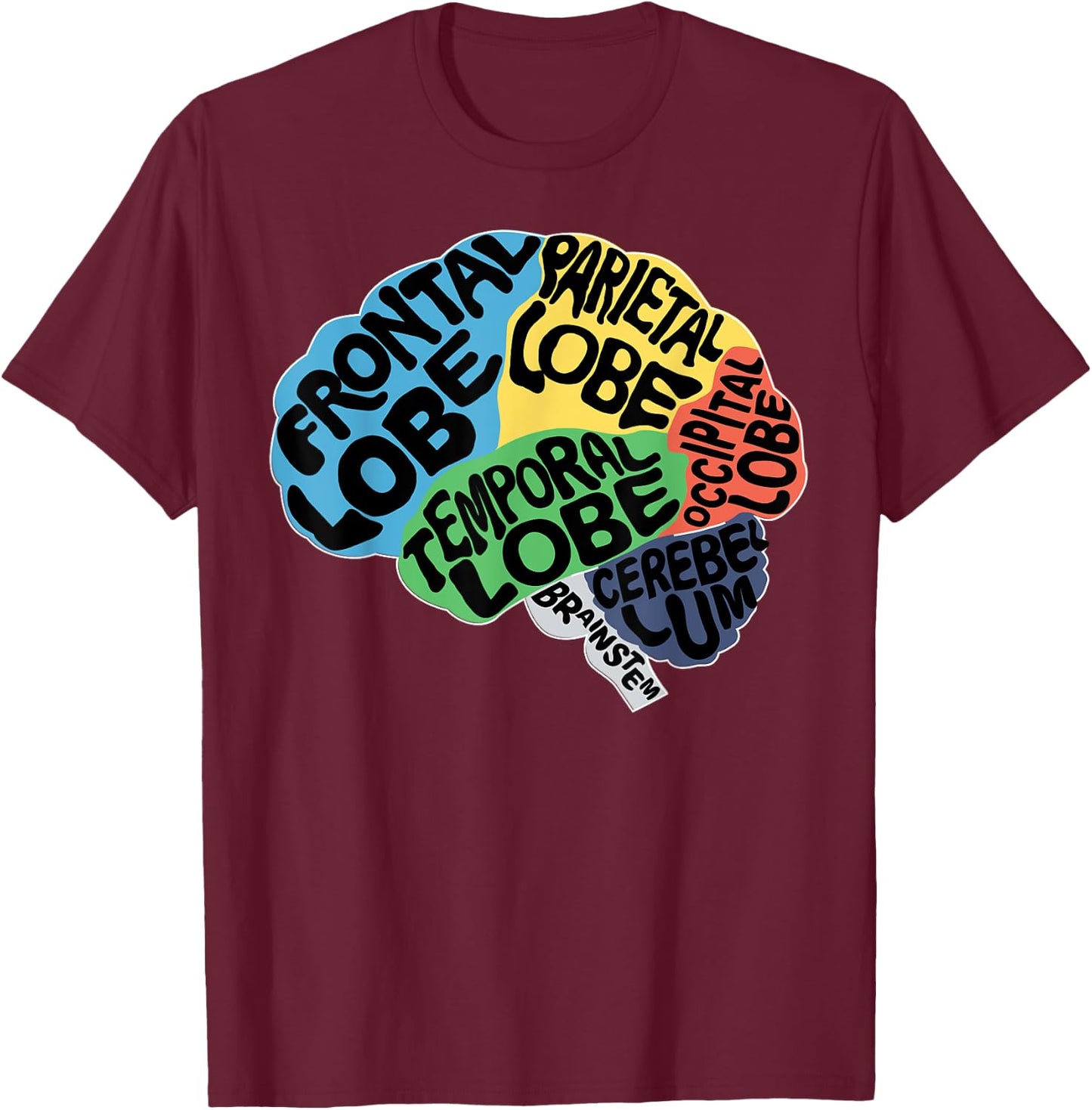 Neuro Nurse Brain Neuro Tech Neurology Neurology Nurse T-Shirt - T-Shirt | Maroon
