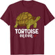 Tortoise Mom Mother's Day Reptile Women Turtle T-Shirt - T-Shirt | Maroon
