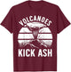 Cool Volcano Women Kids Volcanic Ash Volcano Lover T-Shirt - T-Shirt | Maroon